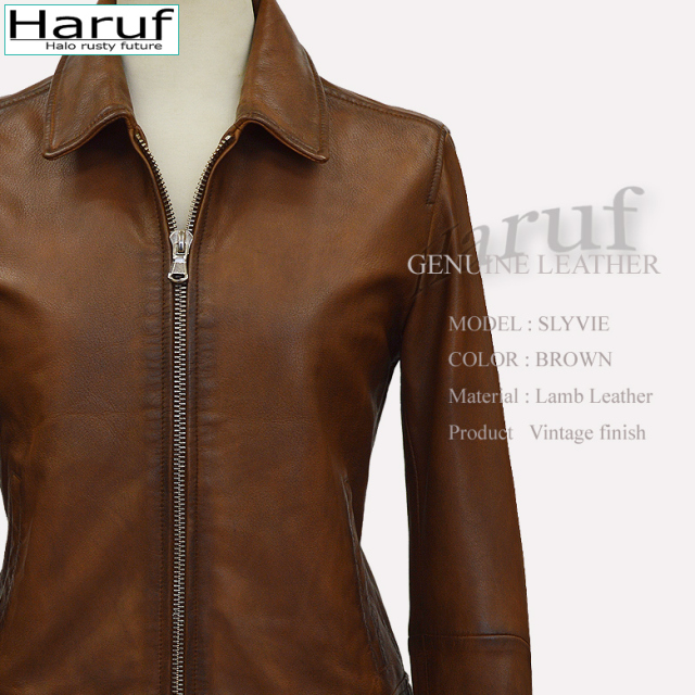 シングルライダースジャケット レディース slyviebr2