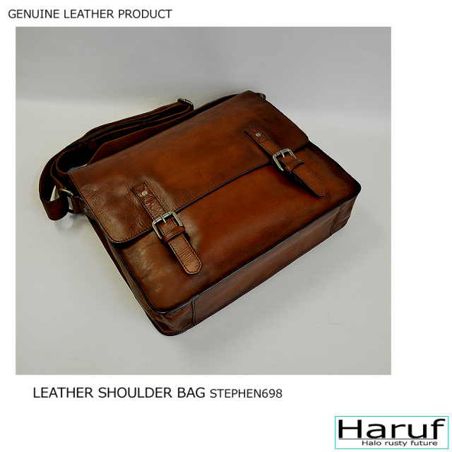ショルダーバッグ 本革 stephen698-2