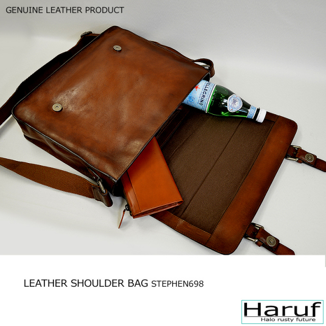 ショルダーバッグ 本革 stephen698-4