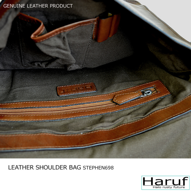 ショルダーバッグ 本革 stephen698-6