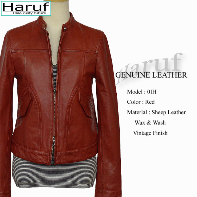 TRF シングルライダー　本革　ジャケット　新品　未使用　レディース　白　L TRF シングルライダー 本革 ジャケット 新品 未使用 レディース 白 L