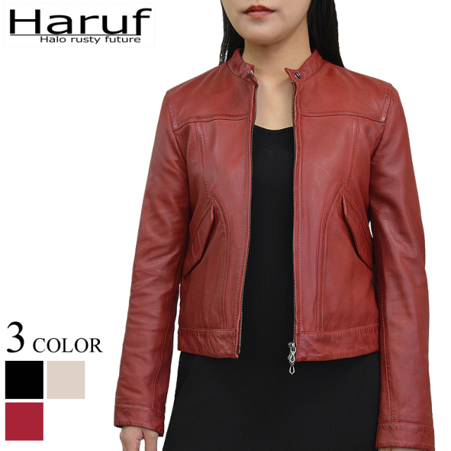 レザージャケット レディース 本革 tqp01hredmodnn