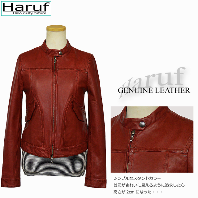 レザージャケット レディース 本革 tqp01hreds2n