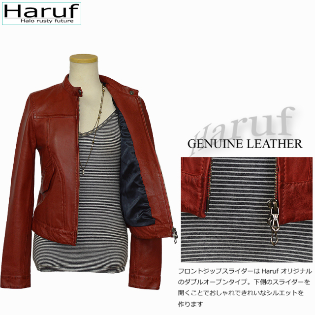 レザージャケット レディース 本革 tqp01hreds3n
