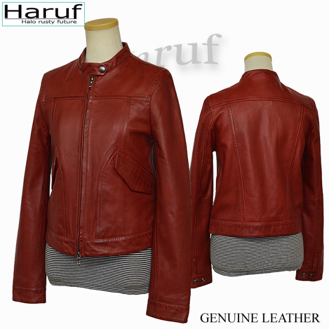 レザージャケット レディース 本革 tqp01hreds4n