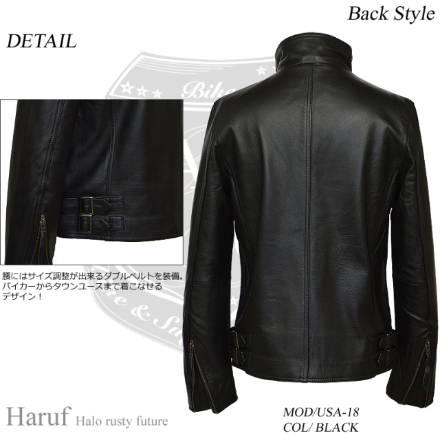 シングルライダース レザージャケット メンズ tqp04bk3