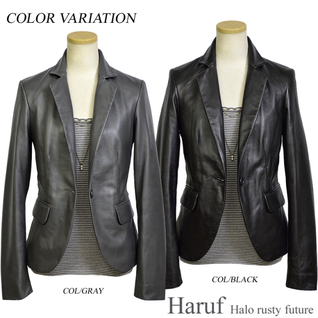 本革 テーラードジャケット tqp10all5