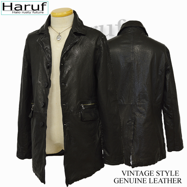 レザーコート チェスターコート メンズ コート 本革 レザージャケット