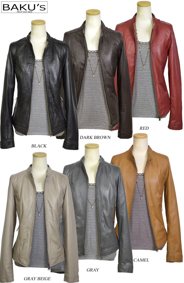 レザージャケット レディース tqp8371n