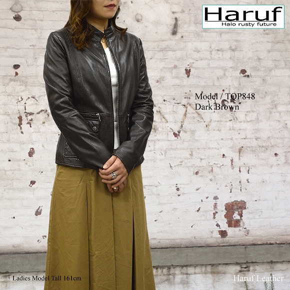 シングル ライダース tqp848model-brown