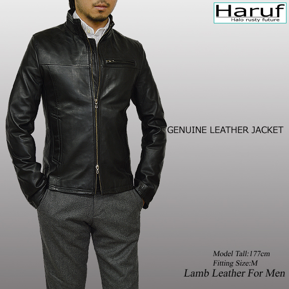 【美品】J&R リアルレザージャケット 本革 Hub＆Spoke ライダース 本革 リアルレザー ダブルライダース