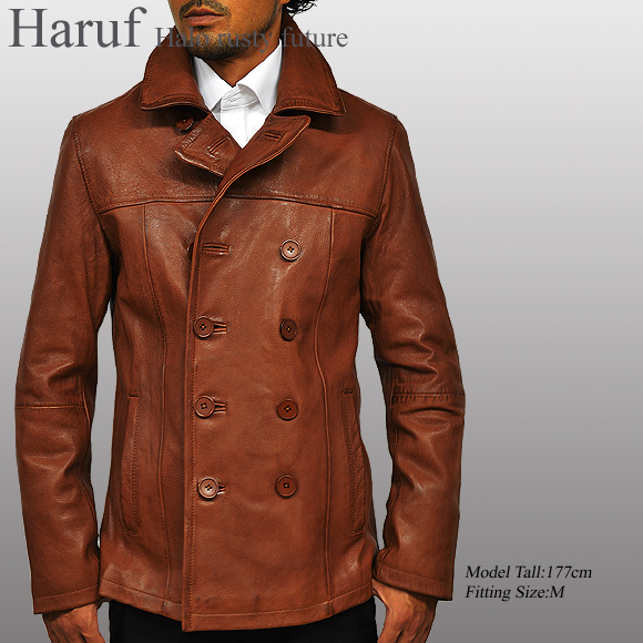 Pコート　ピーコート　変形ジャケット　古着 NILWAY（ニルウェイ）の「ウールライクルーズクラシカルハーフ