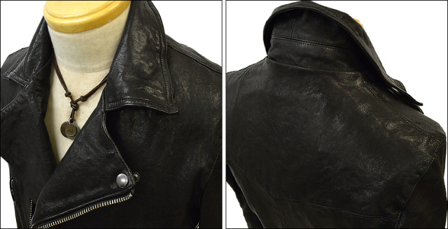 ライダースジャケット ダブル uk1gtbk2