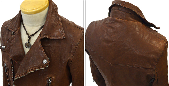 ライダースジャケット ダブル uk1gtcam2