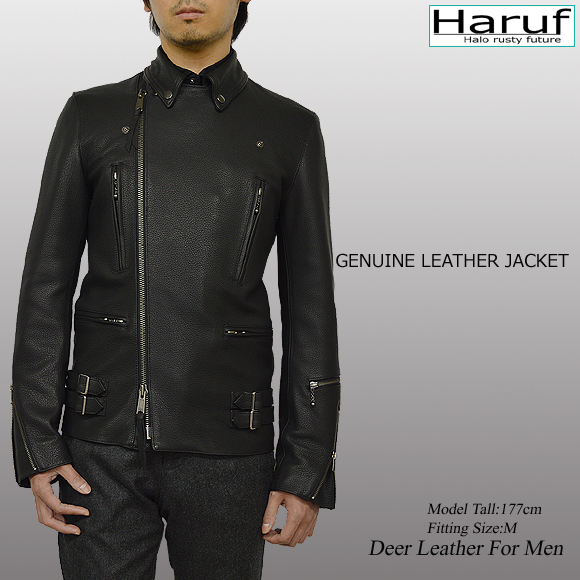 鹿革 レザージャケット メンズ uk1jpbkmod3