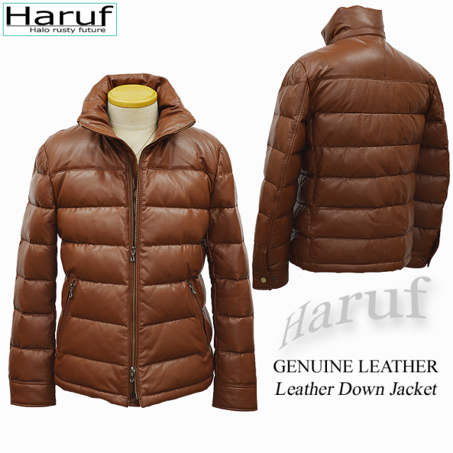 本革 ダウンコート メンズ us01cam4