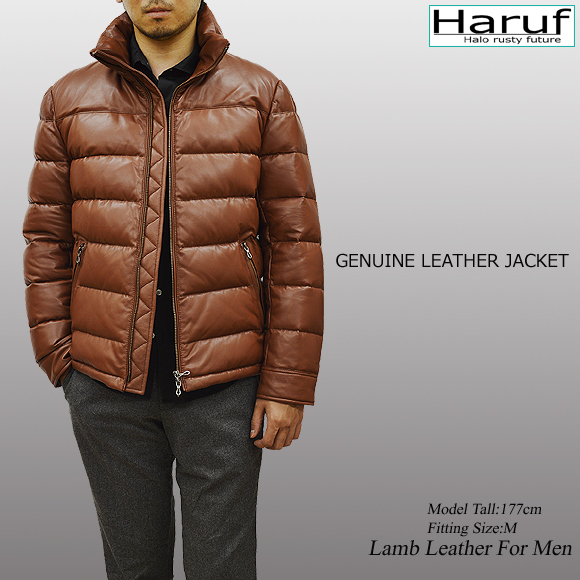 本革 ダウンコート メンズ us01cammod3