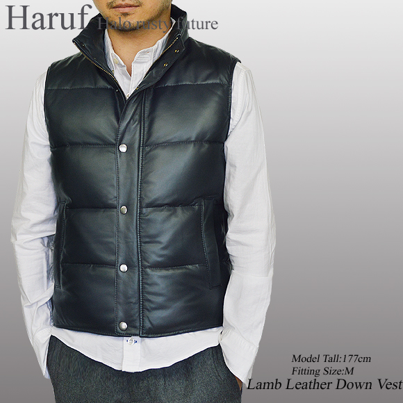 ダウンベスト レザーベスト メンズ us114navmod1n