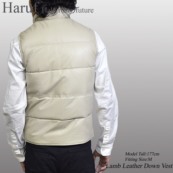 ダウンベスト レザーベスト メンズ us114whimod2n
