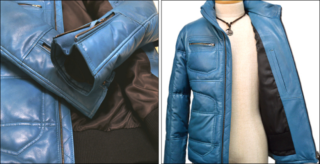 ダウンジャケット us119blu4