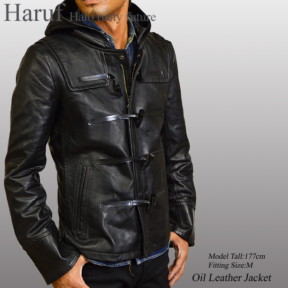オイルレザージャケット us144bkmod1