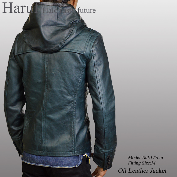 オイルレザージャケット us144blumod2