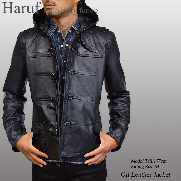 オイルレザージャケット us144navmod1