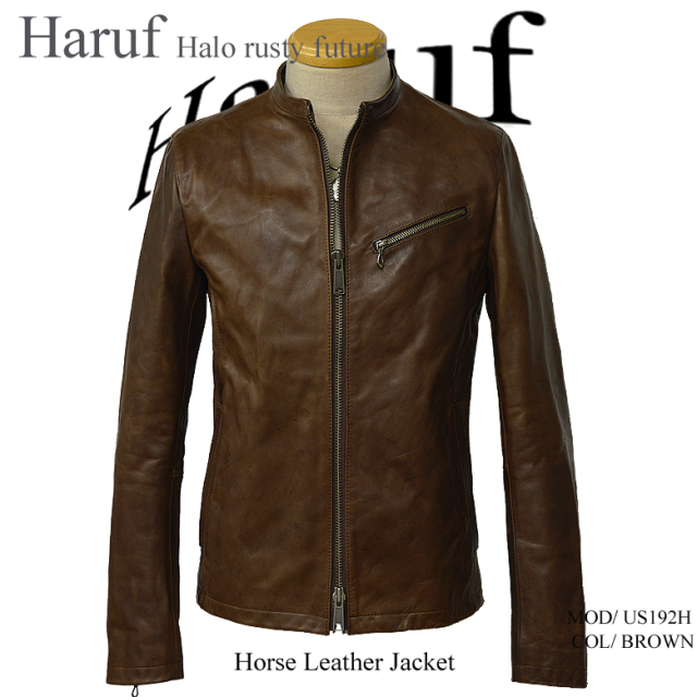 本革 レザージャケット シングルライダース メンズ us192hbrh