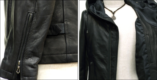 ライダースジャケット シングル usa132bk6