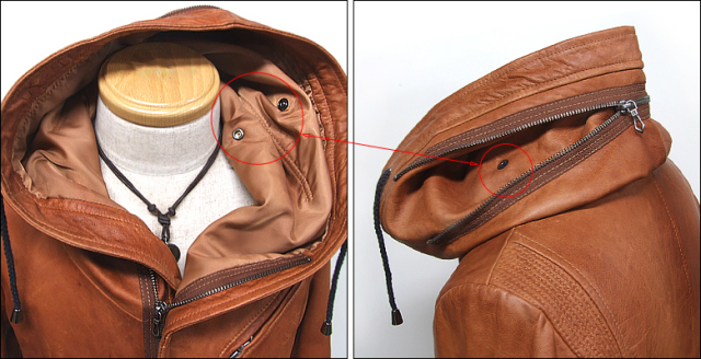 ライダースジャケット シングル usa132cam3n