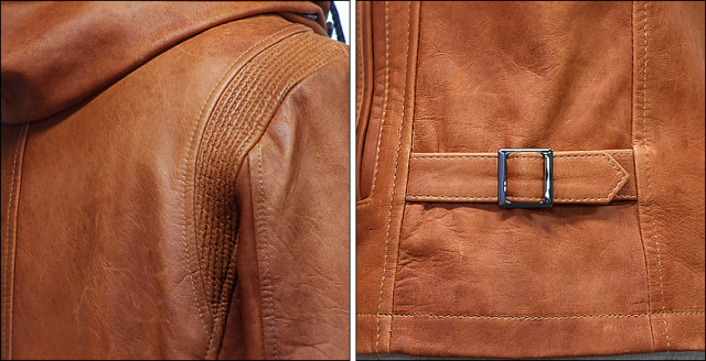 ライダースジャケット シングル usa132cam5n