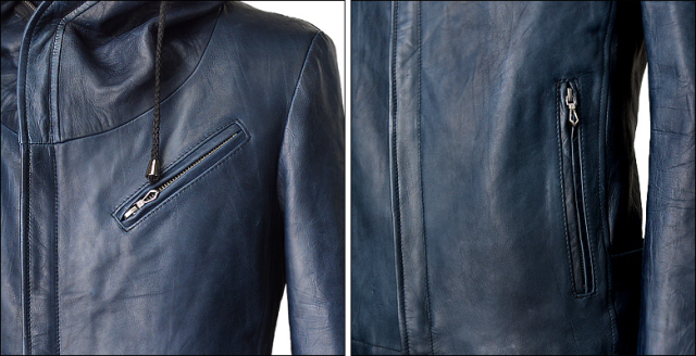 ライダースジャケット シングル usa132nav4