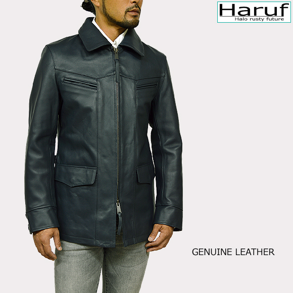 レザーコート メンズ usa22navmod2n