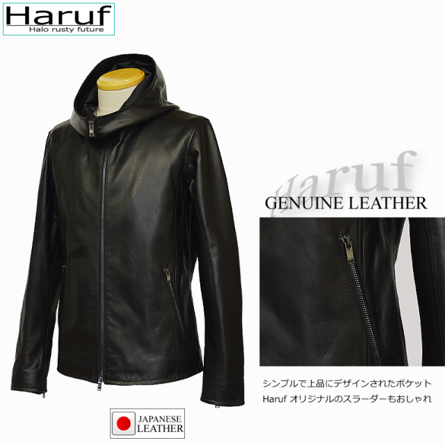 本革 フード付き レザージャケット メンズ usf1bks4