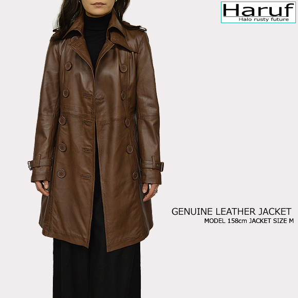 本革 レザーコート レディース vanessa3brmod1