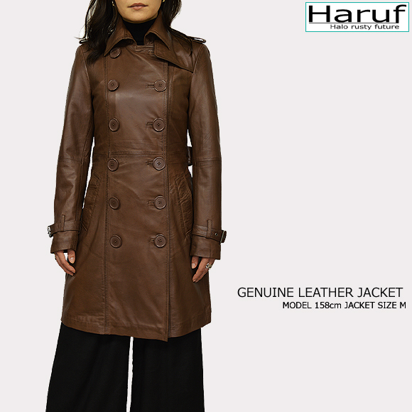 本革 レザーコート レディース vanessa3brmod2