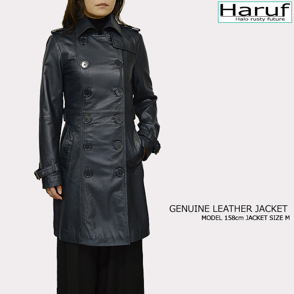 本革 レザーコート レディース vanessa3navmod2