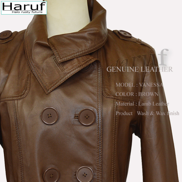 本革 ロングコート レディース vanessabrs2