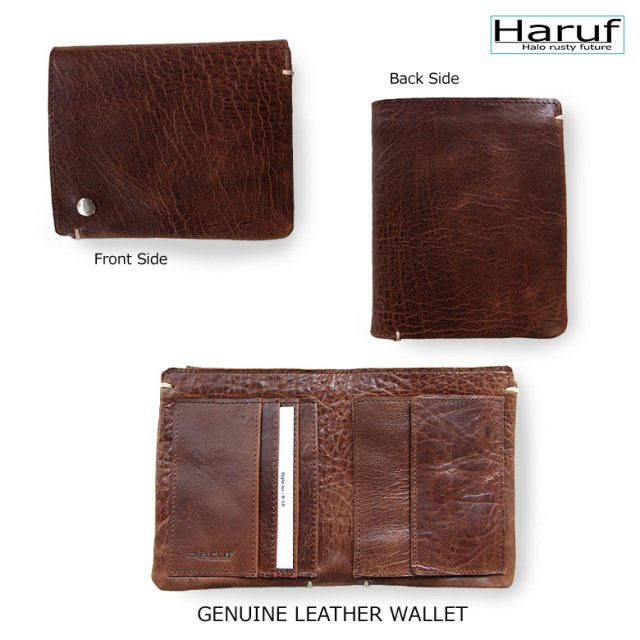 革財布 二つ折り wallet-8818-2