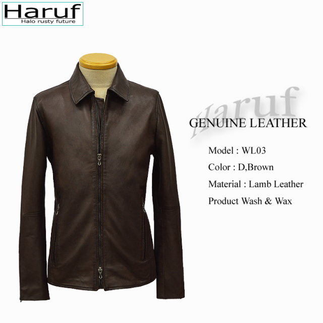 革ジャン メンズ 本革 wl03dbr1