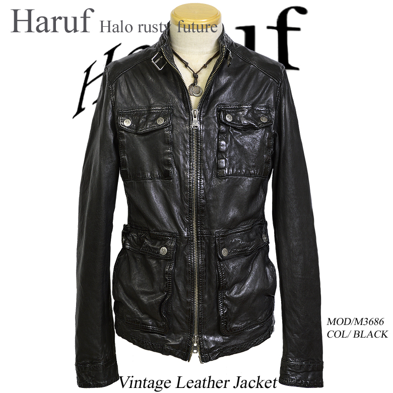 M65 革ジャン m3686bkh