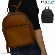 小さめ レザーリュック キャメル ブラック 8260mod