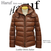 本革 ダウンコート メンズ us01cam