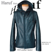 ライダースジャケット シングル usa132bluhnew