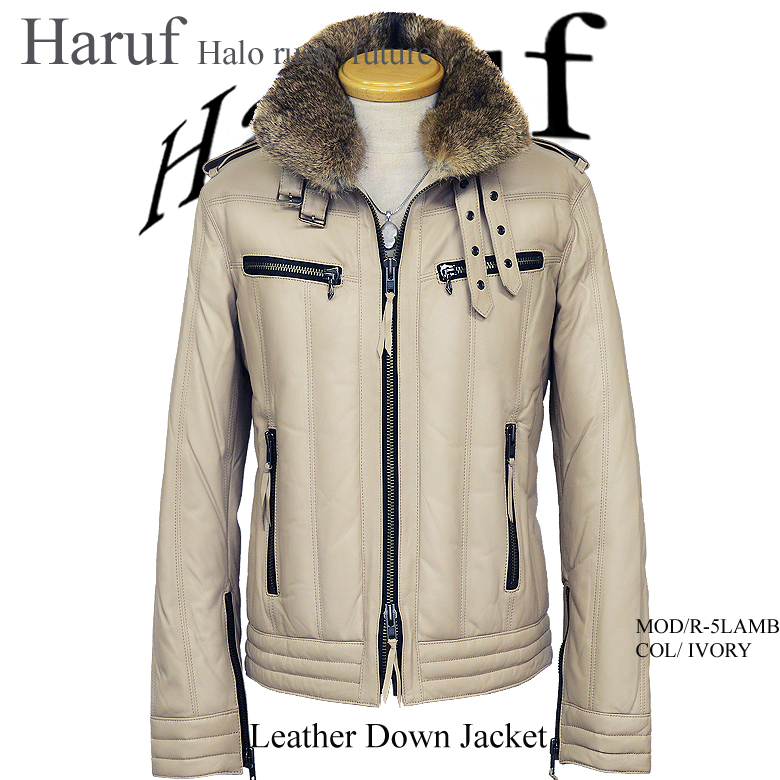本革 ダウンジャケット メンズ r5livoh