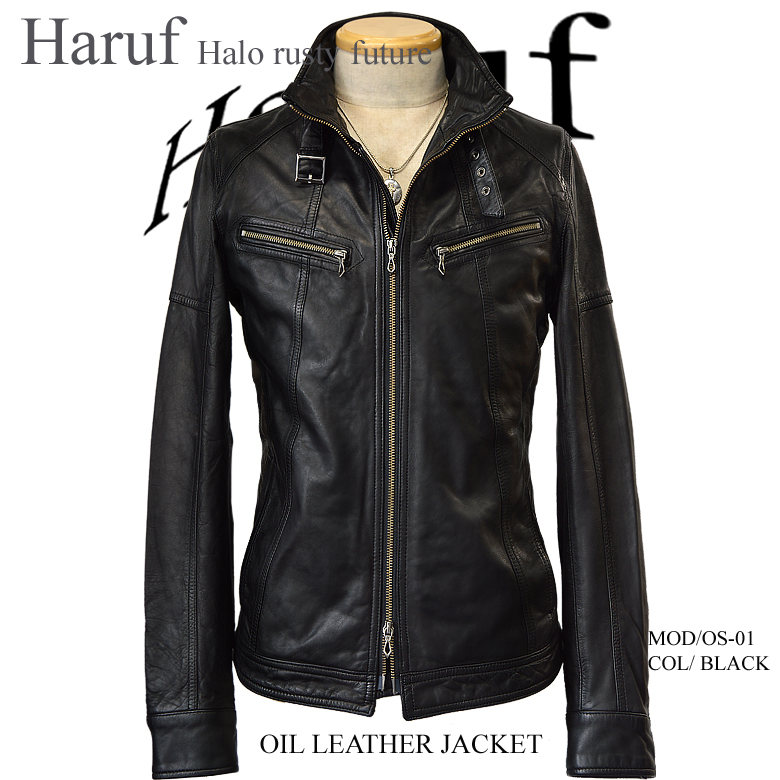 シングル レザージャケット os01bkh