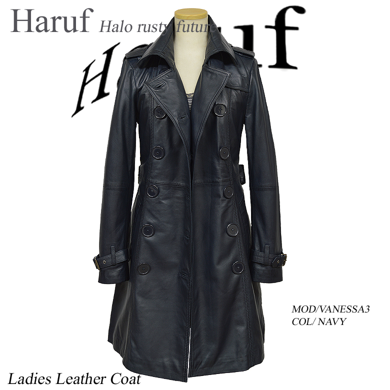 本革 レザーコート レディース vanessa3nav