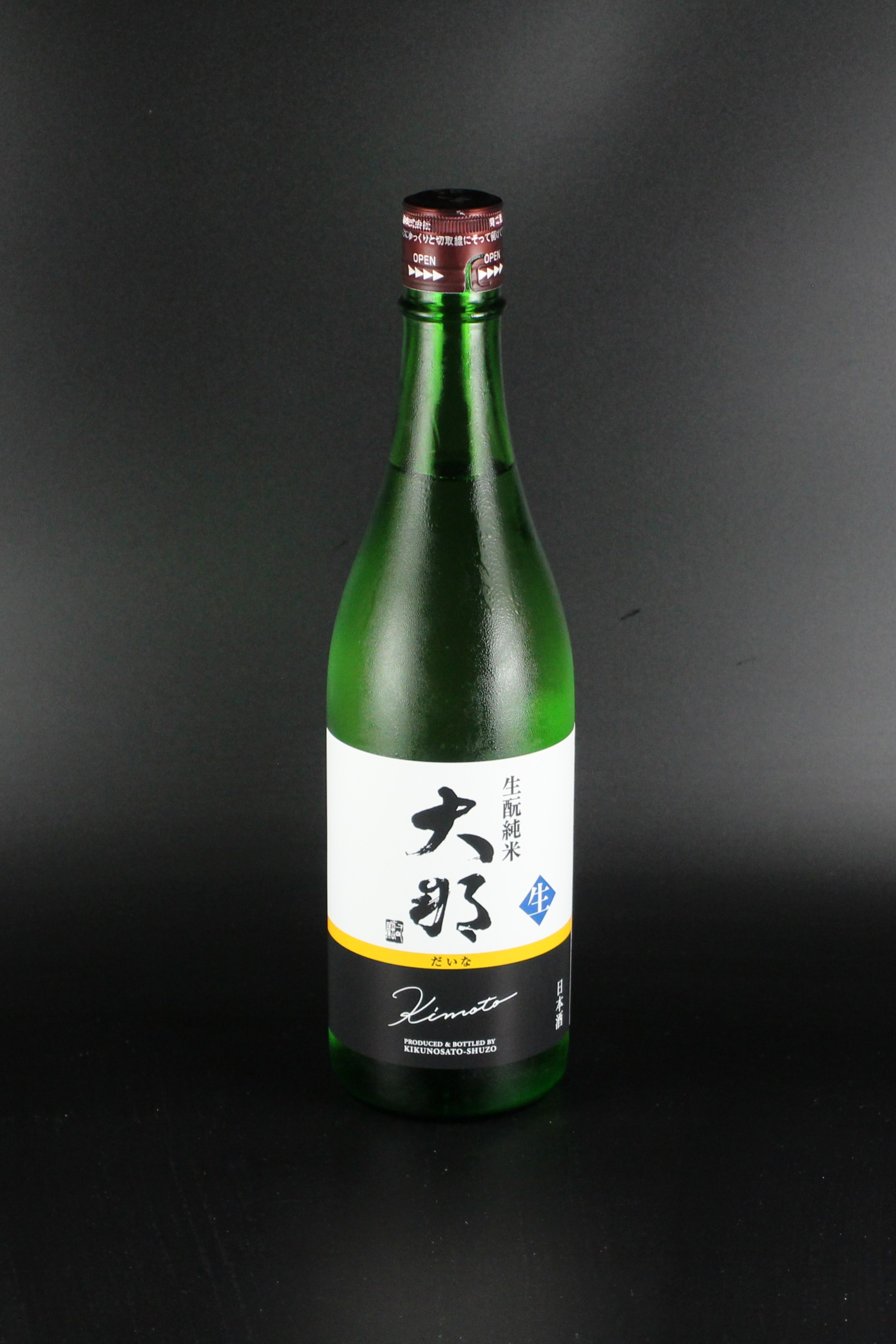 2024BY　大那　きもと造り　特別純米無濾過生酒　美山錦　720ml　【栃木／菊の里酒造】