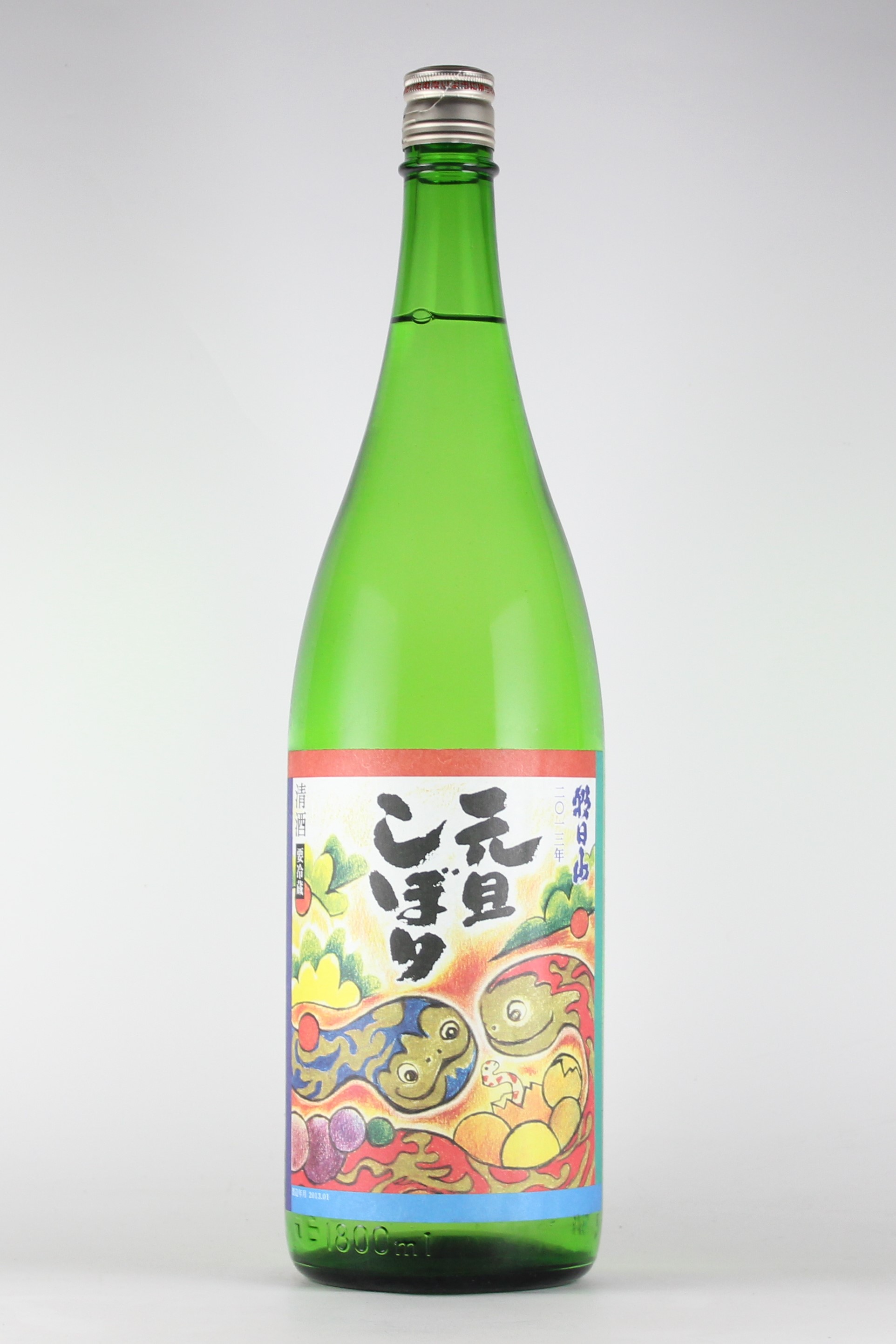 朝日山　元旦しぼり　巳　2013年　1800ml　【新潟／朝日酒造】