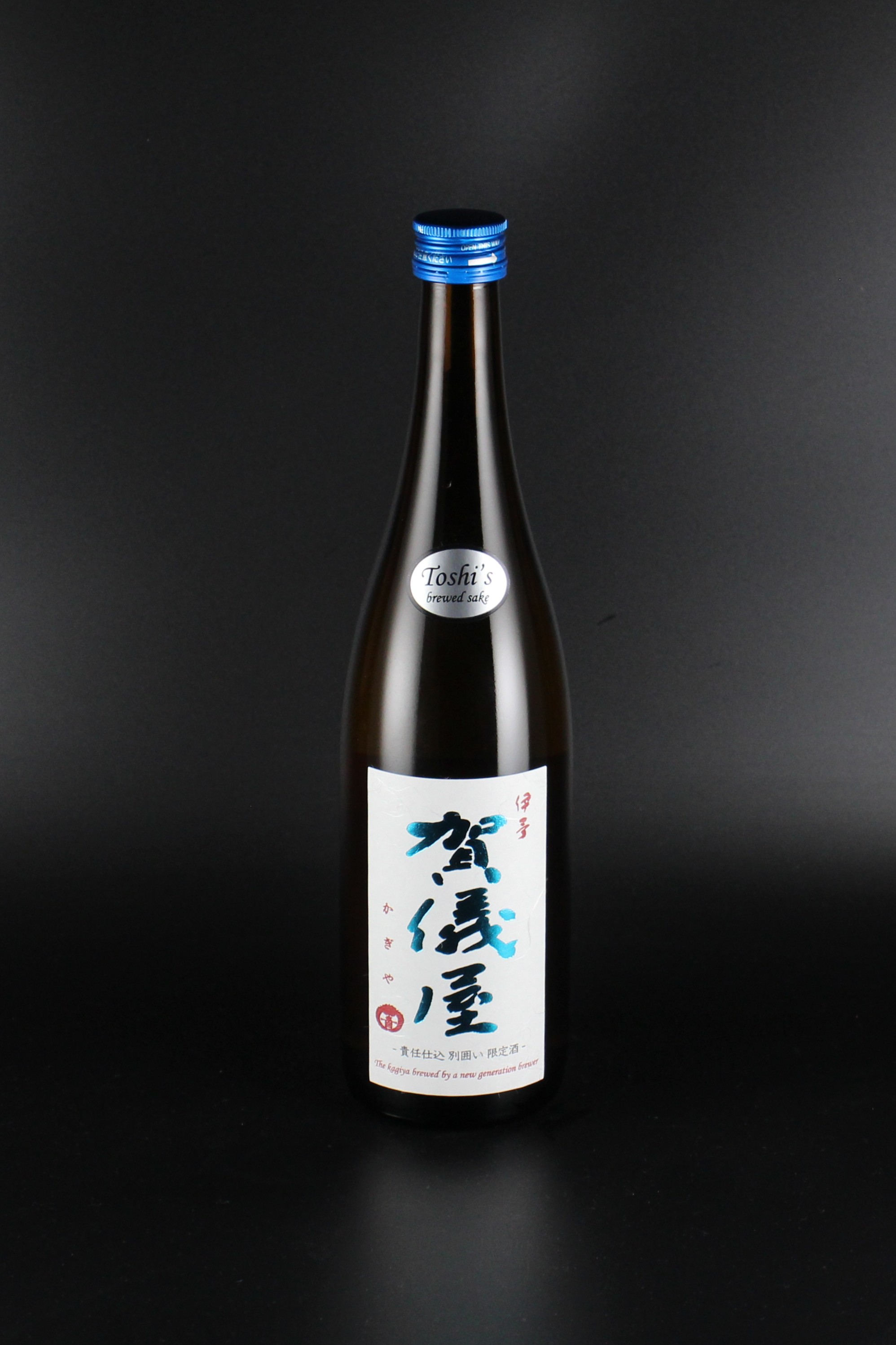 2025夏　賀儀屋　TOSHI’S SAKE　責任仕込　純米無濾過原酒　別囲い限定酒　720ml　【愛媛／成龍酒造】